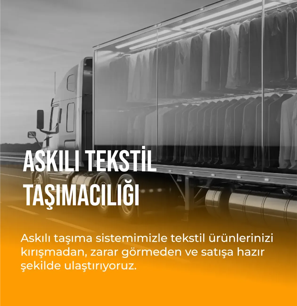 Askılı Tekstil Taşıma
